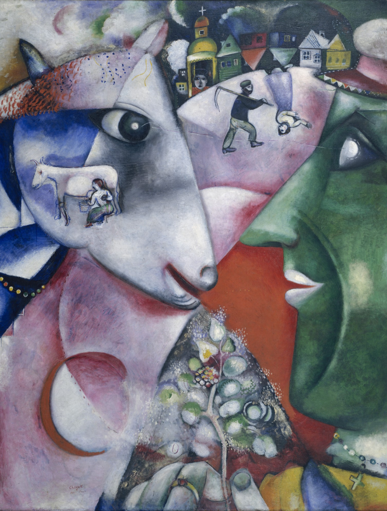 Chagall 抽象画 油彩作品 artist marc chagall life & bio | modern architecture & design blog